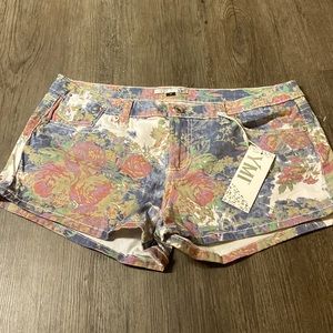 YMI Floral Hot Shorts